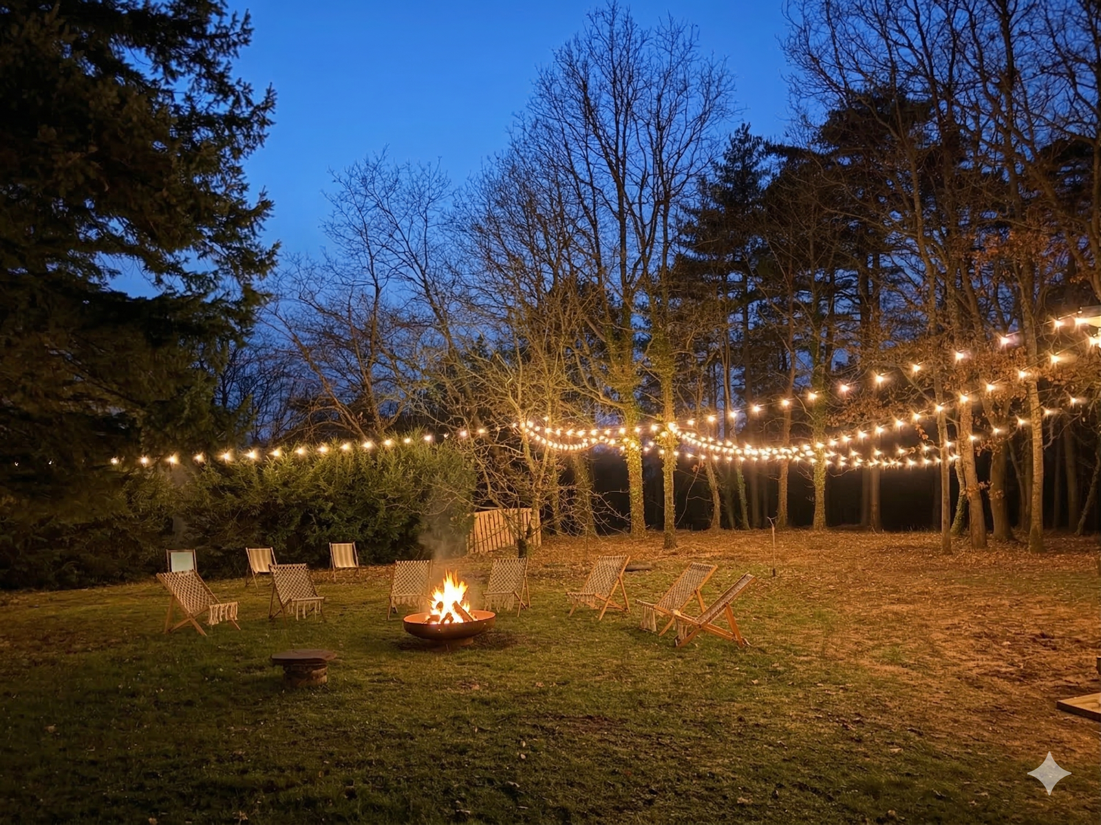 Fire-pit area